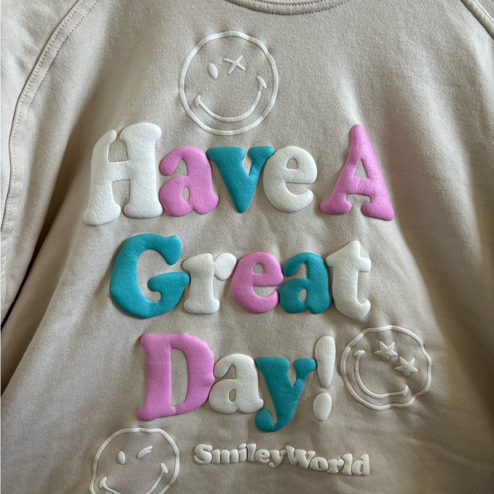 Kids Beige Graphic Tee